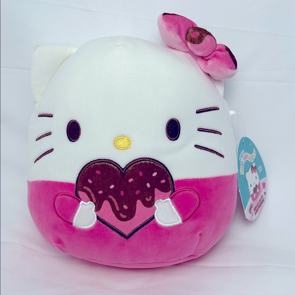 Hello Kitty Pink and White Squishmallow